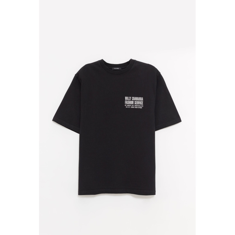WILLY CHAVARRIA BLACK BEAUTY FASHION SERVICES STANDARD T SHIRT